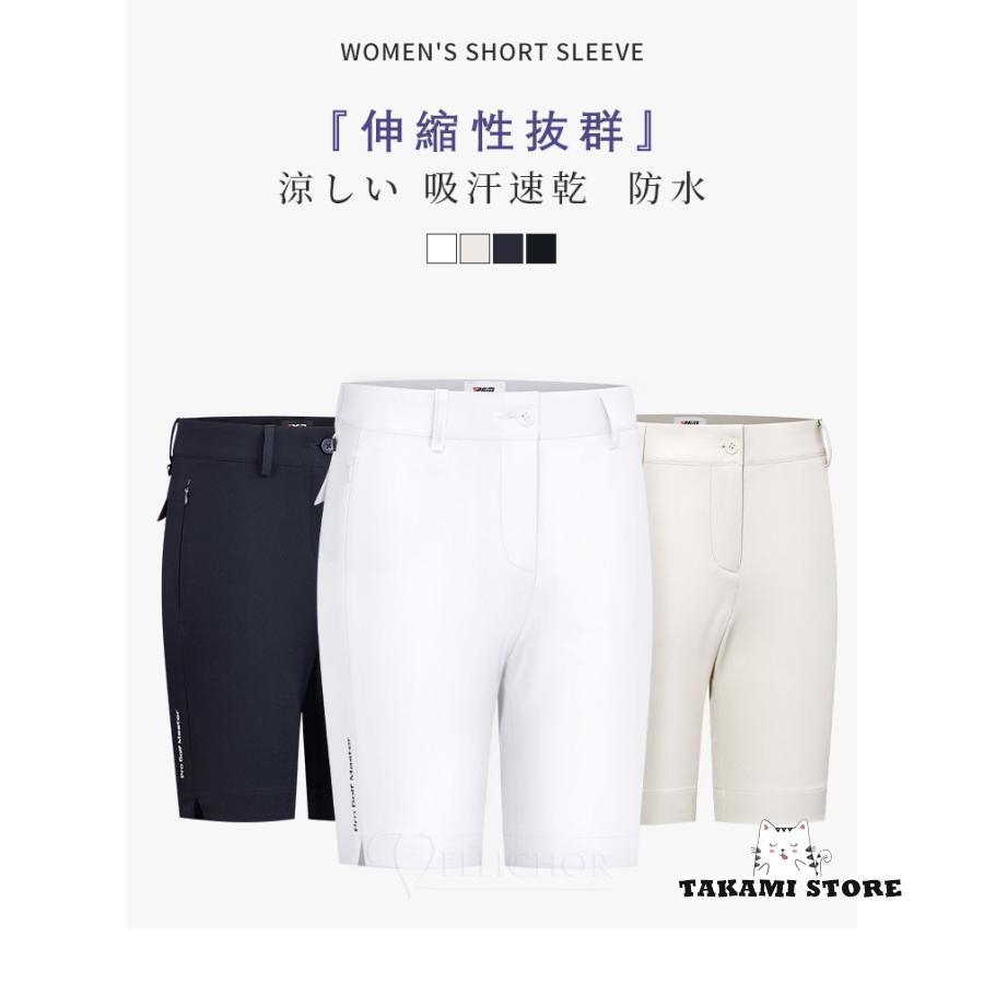 ジーフォア ゴルフ ウェア レディース ショートパンツ 半ズボン 新品ジーフォアG/FOREゴルフレディースショートパンツ ハーフ