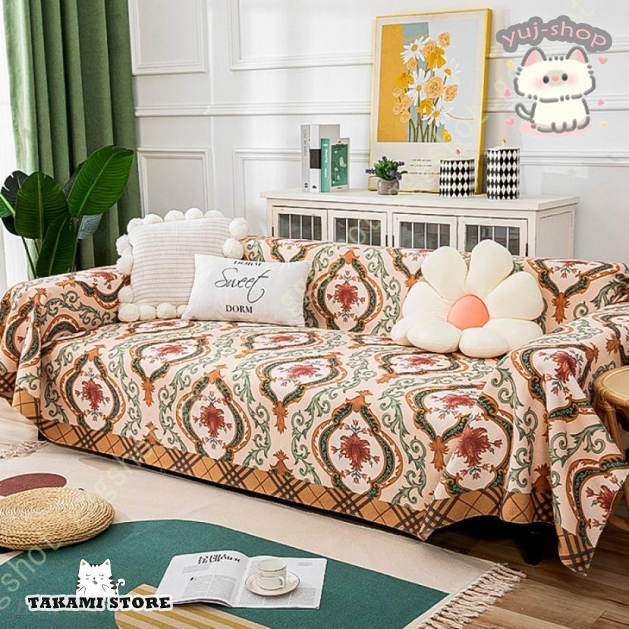 マルチカバー バリ織り 厚手 180*300cm インド綿 アジアン ソファー