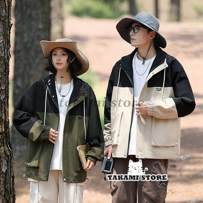 春 マウンテンパーカー メンズ レディース アウター 男女兼用 ウィンド 