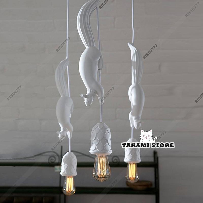 カフェ リビング用 天井照明 ペンダントライト リス形 動物 ランプ カフェ リビング用 天井照明 ペンダントライト リス形 動物 ランプ