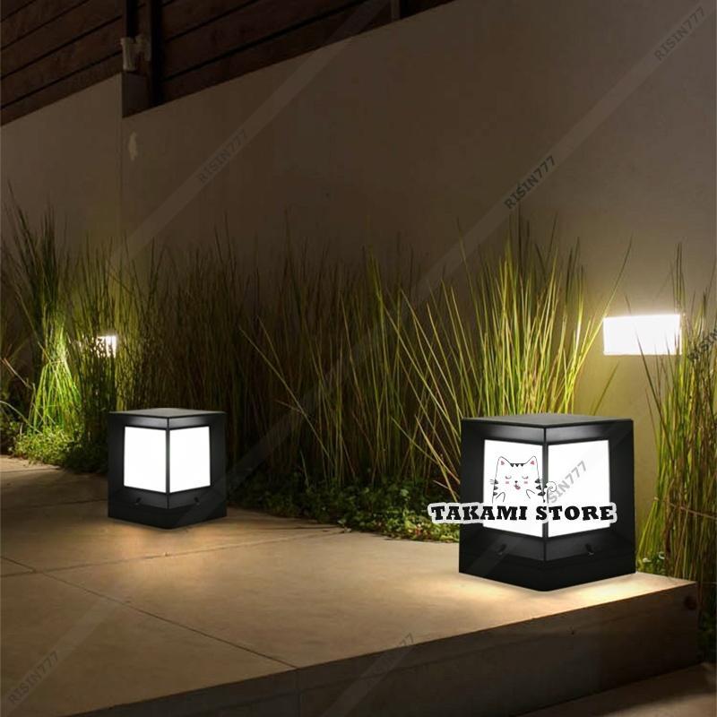 ソーラー 門柱灯 ガーデンライト LED 柱上付け おしゃれ 防雨 防水