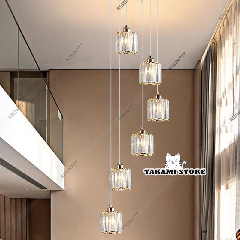 ペンダントライト 水晶ガラス 北欧 円筒形 LED対応 おしゃれ ペンダントライト 水晶ガラス 北欧 円筒形 LED対応 おしゃれ