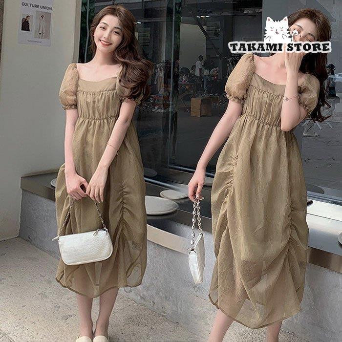 ファッション 変更ok ワンピース レディース 40代 マキシワンピース 春夏 半袖ワンピース パフスリーブワンピース ロング丈ワンピース オシャレ結婚式ドレス 通勤 上品 30代 50代 Dyfeiuhbfu Www Robertgillow Co Uk