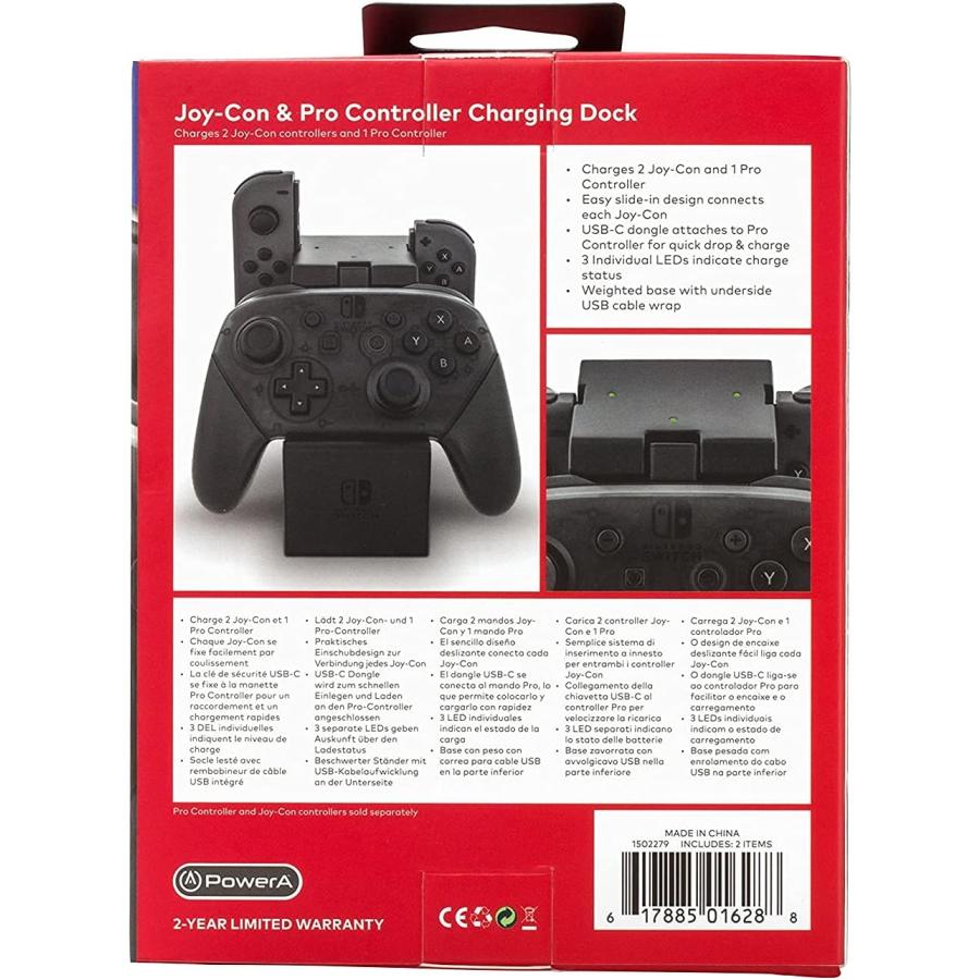 PowerA Joy-Con & Pro Controller Charging Dock - Nintendo Switch 