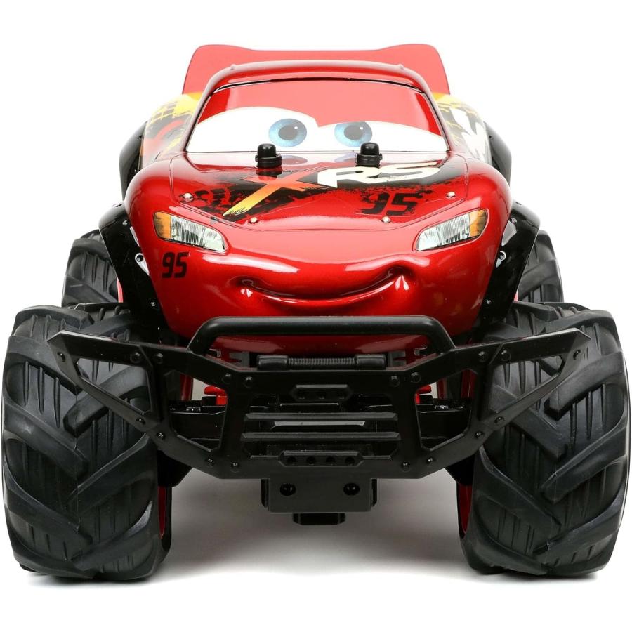 Jada Toys ディズニー ピクサー カーズ ライトニング マックィーン RCカー 1/14スケール USB充電 ラジコンカー リモコンカー おもちゃ プレゼントの画像