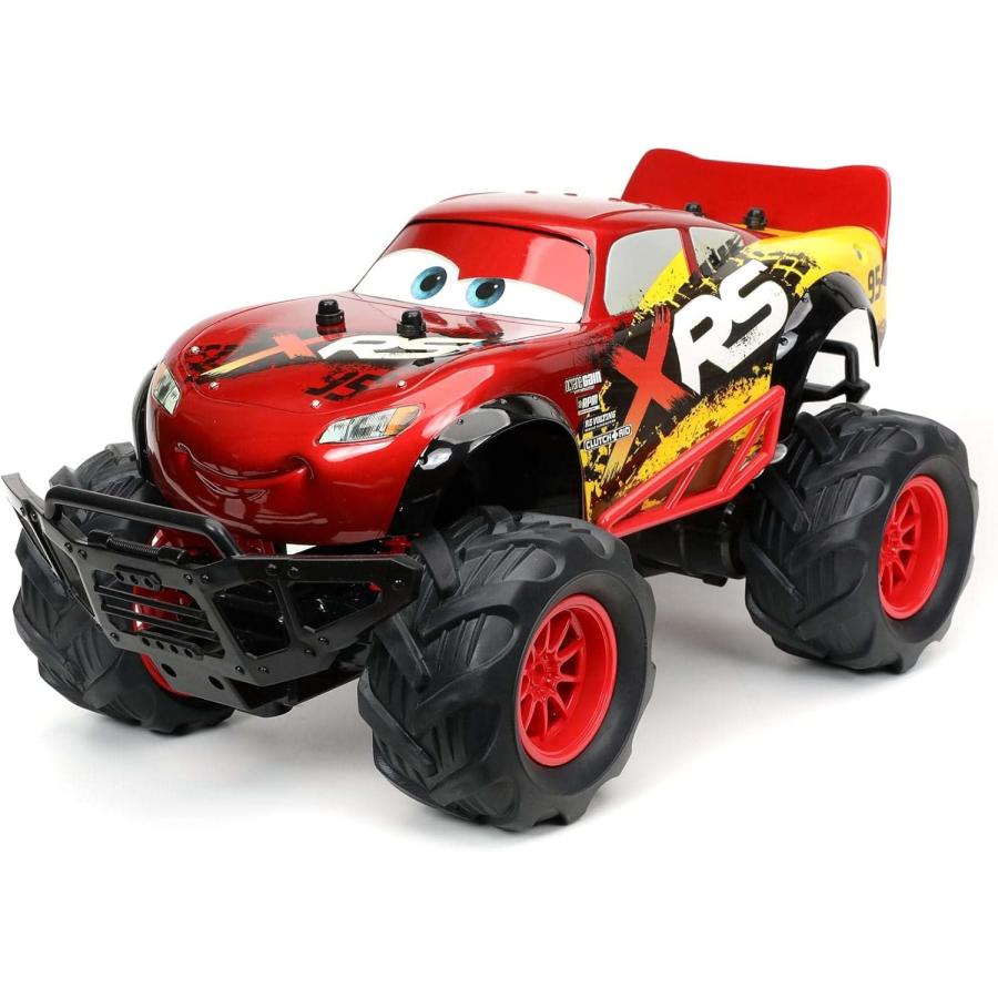 Jada Toys ディズニー ピクサー カーズ ライトニング マックィーン RCカー 1/14スケール USB充電 ラジコンカー リモコンカー おもちゃ プレゼントの画像