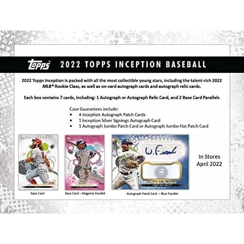 MLB 2022 Topps Inception Baseball Hobby Box トップス インセプション ベースボール ホビーボックス メジャーリーグ 野球 カード｜takami-trade｜02