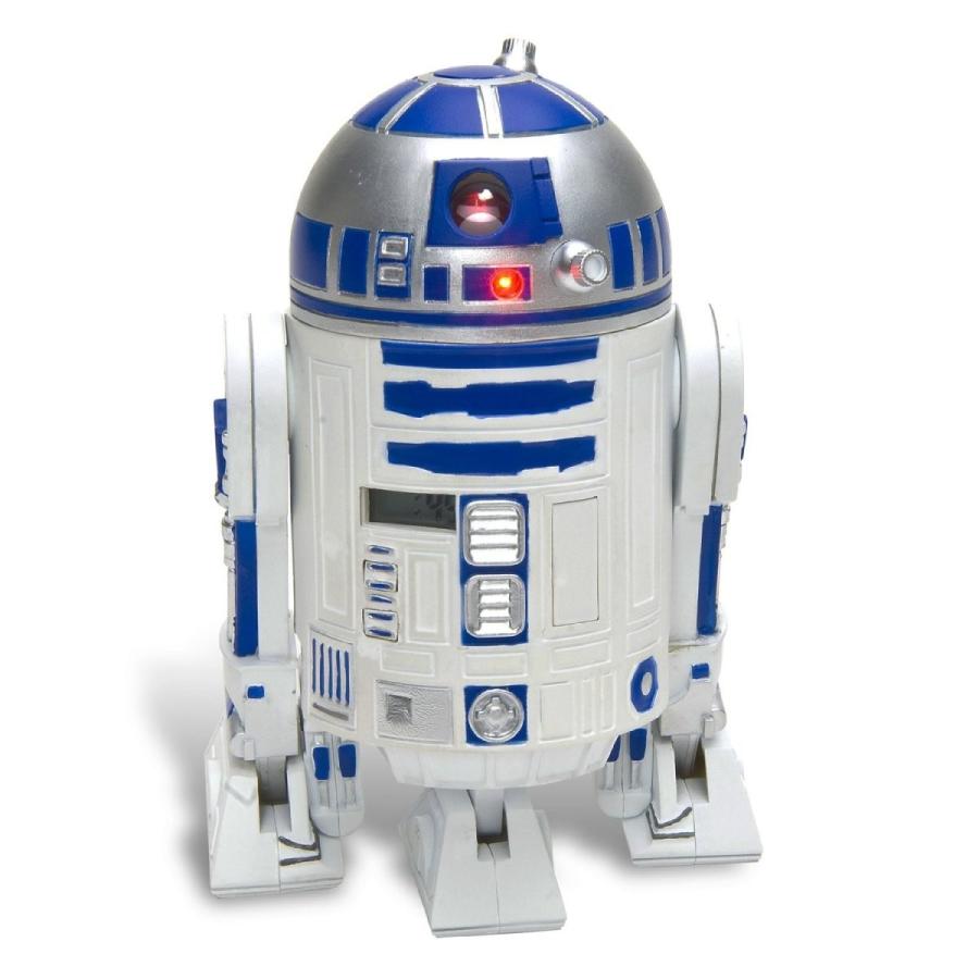 送料無料】【並行輸入品】Star Wars R2D2 Projection Alarm Clock 