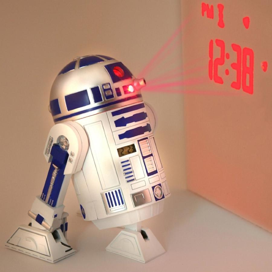 送料無料】【並行輸入品】Star Wars R2D2 Projection Alarm