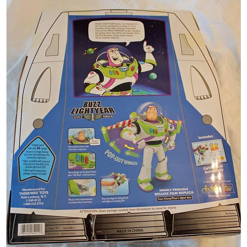 送料無料 並行輸入品 Toy Story トイストーリーコレクション バズ ライトイヤー 英語版 トイストーリー3 おしゃべりアクションフィギュア Sc0106 タカミトレード 通販 Yahoo ショッピング
