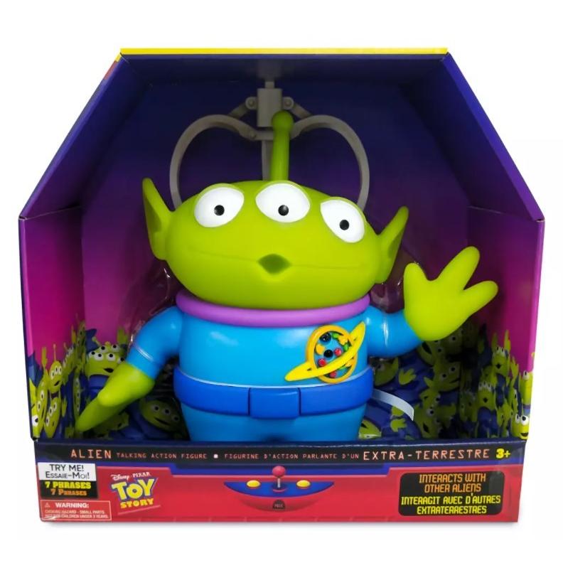 USAディズニー正規品 ピクサー トイストーリー エイリアン トーキングフィギュア Toy Story Alien Interactive
