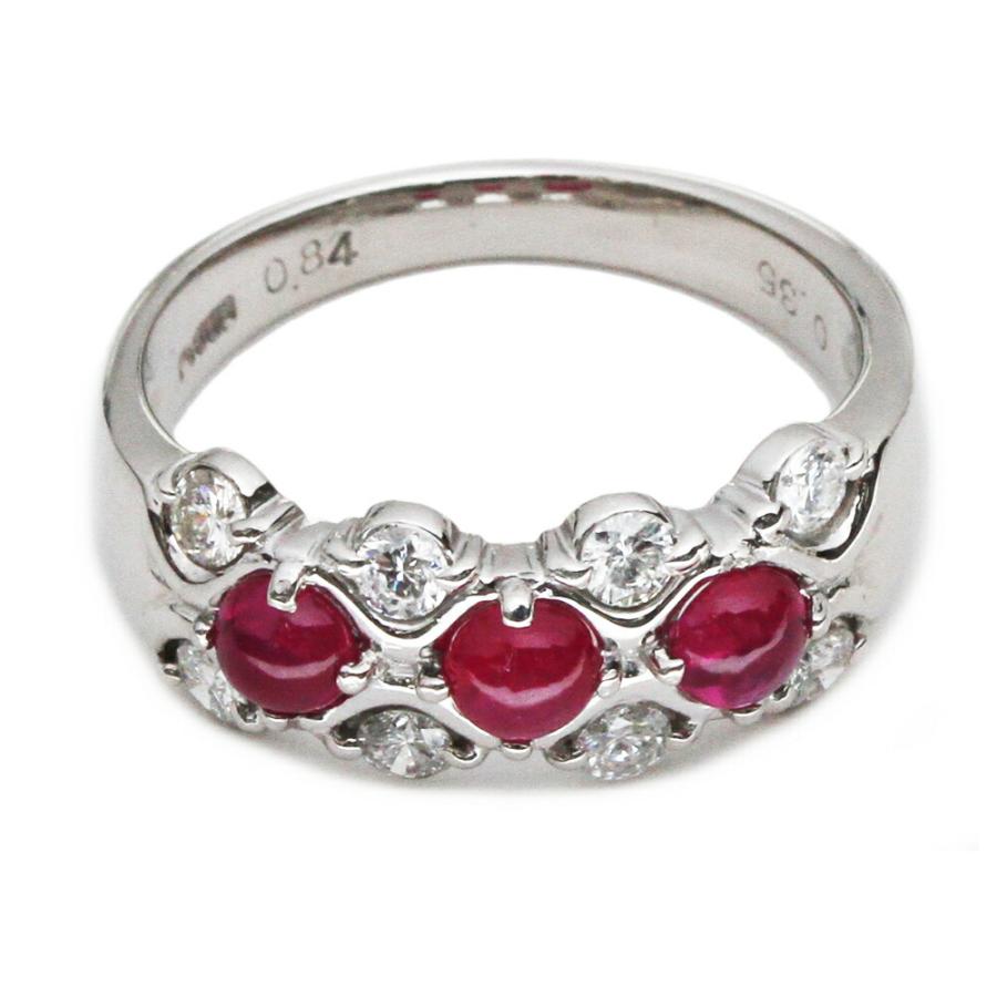 指輪(リング) Pt900 ルビー0.84ct/ダイヤ0.35ct : たかみ質店