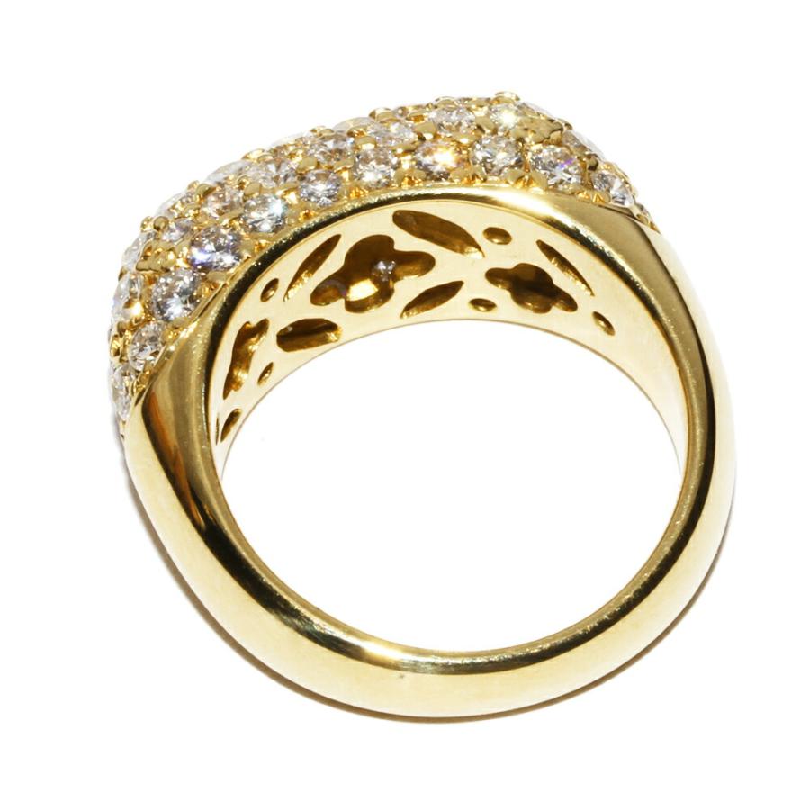 指輪(リング) K18YG パヴェダイヤ2.50ct 11.5号 : たかみ質店 Yahoo!店