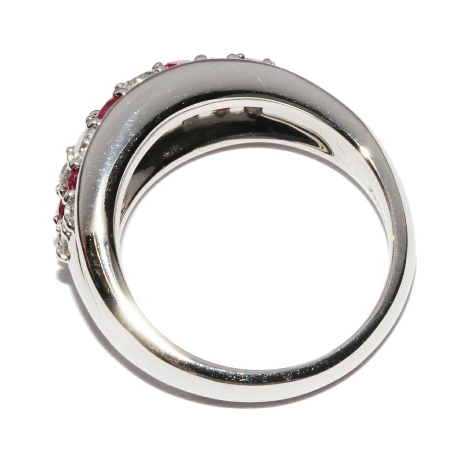 指輪(リング) Pt900 ルビー0.90ct/ダイヤ0.50ct : たかみ質店 Yahoo!店