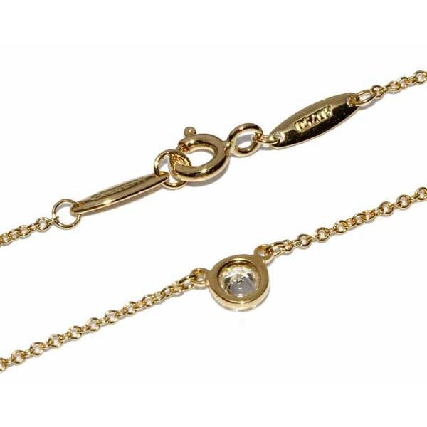 ティファニー バイザヤード ダイヤ 0.18 F-VVS1-3EX K18PG