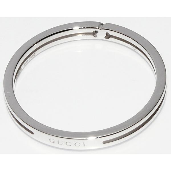 GUCCI（グッチ） 指輪 K18WG インフィニティリング 幅2ミリ : たかみ