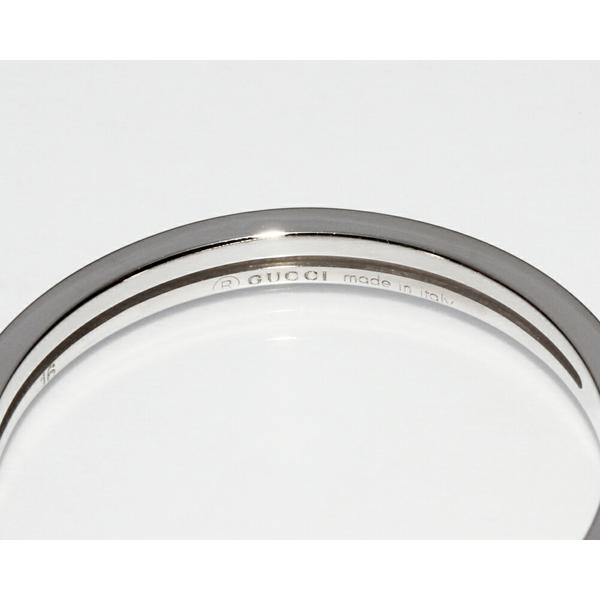 GUCCI（グッチ） 指輪 K18WG インフィニティリング 幅2ミリ : たかみ