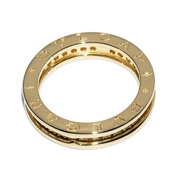 BVLGARI ブルガリ 指輪 K18YG ダイヤ B.zero1 ビーゼロワン BVLGARI ブルガリ 指輪 K18YG ダイヤ B.zero1 ビーゼロワン