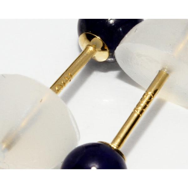 ピアス K18YG ラピスラズリ : たかみ質店 Yahoo!店 - 通販 - Yahoo