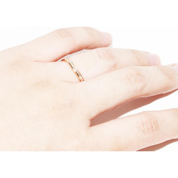 Cartier カルティエ 指輪 K18PG ダイヤ26P(0.09ct) バレリーナカーブ 