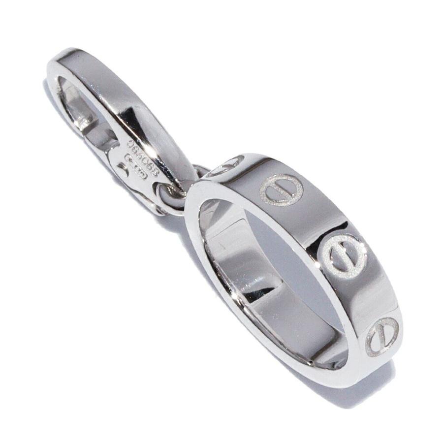 Cartier カルティエ ラブチャーム18k Cartier カルティエ チャーム K18WG ベビーラブチャーム