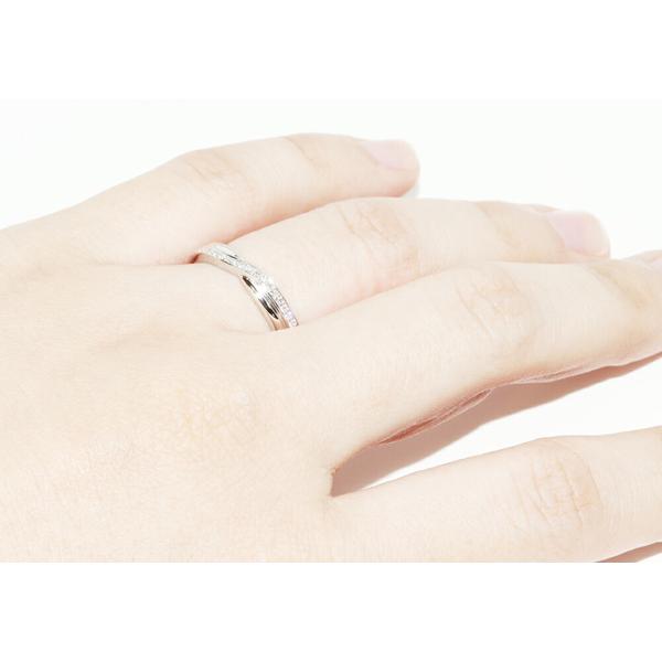 ハリーウィンストン リング 8.5号相当 ワンロウパヴェ 結婚指輪 婚約