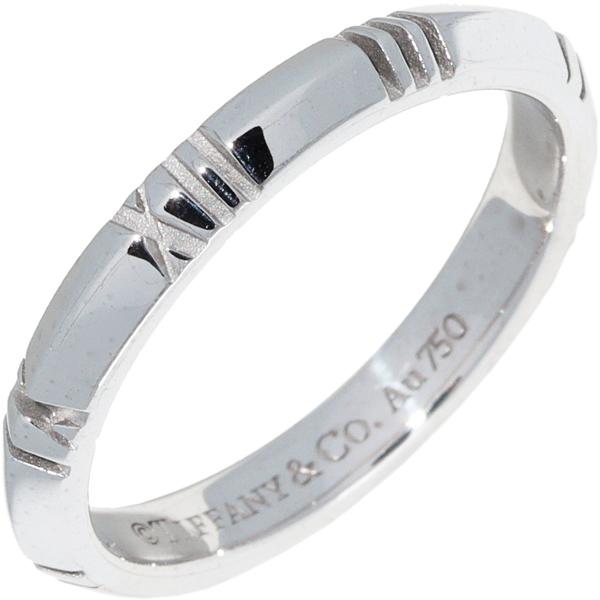ティファニー 指輪 K18WG アトラス xクローズドナローリング 幅3ミリ :2203434:たかみ質店 Yahoo!店 - 通販