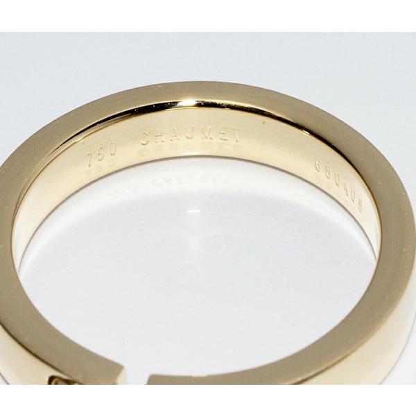 CHAUMET ショーメ 指輪 K18YG リアン エヴィダンス マリッジ CHAUMET ショーメ 指輪 K18YG リアン エヴィダンス マリッジ