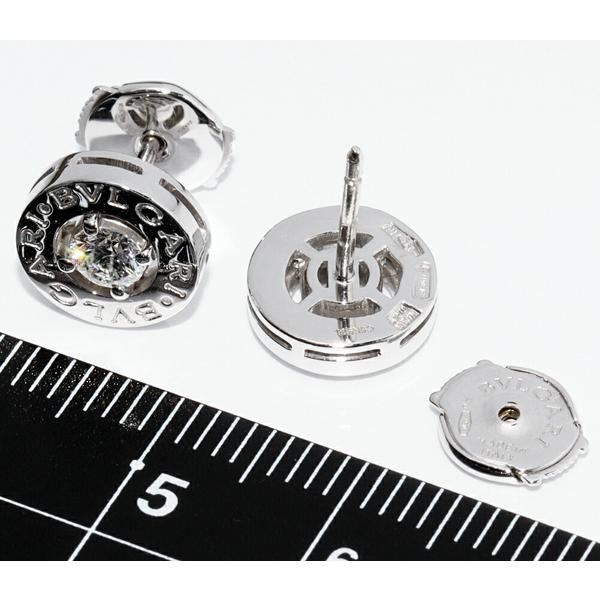 BVLGARI ブルガリ ピアス K18WG ダイヤ2P ブルガリブルガリ BVLGARI ブルガリ ピアス K18WG ダイヤ2P ブルガリブルガリ