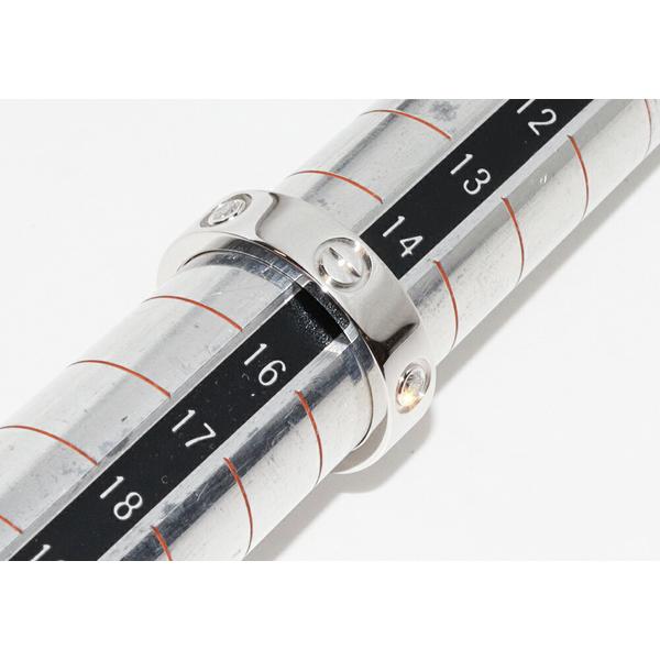 Cartier カルティエ 指輪 K18WG ダイヤ3P(0.22ct) ラブリング Cartier カルティエ 指輪 K18WG ダイヤ3P(0.22ct) ラブリング