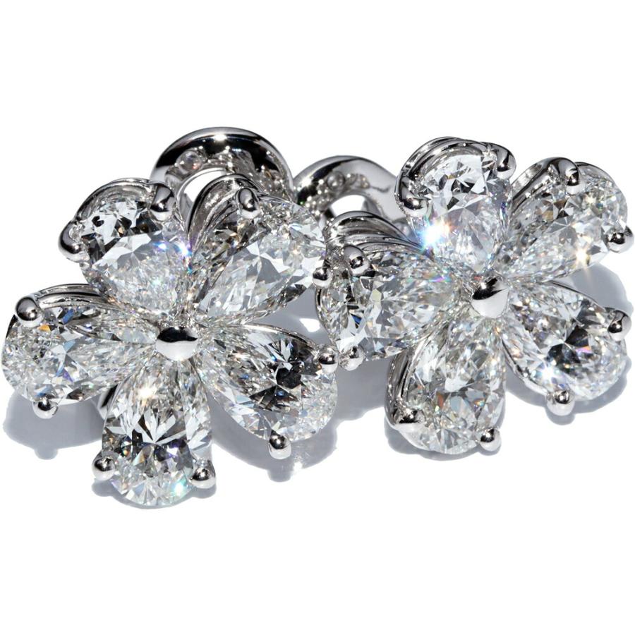 BVLGARI ブルガリ ピアス K18WG ダイヤ10P(合計約7.62ct)(0.90ct BVLGARI ブルガリ ピアス K18WG ダイヤ10P(合計約7.62ct)(0.90ct