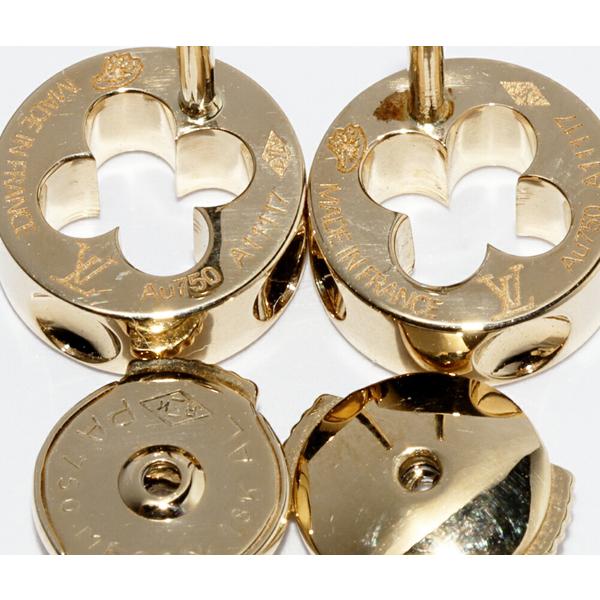 ルイヴィトン ピアス K18YG ピュス アンプラント ピアス Q96578  