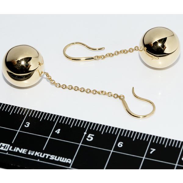 ティファニー ピアス K18YG ハードウェア ボール フックピアス