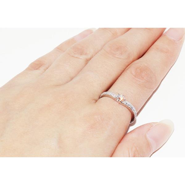 指輪 Pt900 ダイヤ0.256ct(F-SI1-GOOD-NONE) ダイヤ0.25ct : 2302235  
