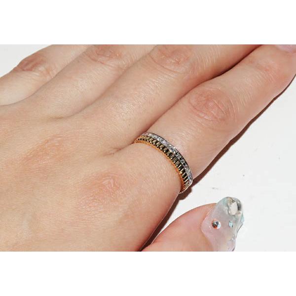ブシュロン 指輪 K18YG K18WG ダイヤ33P(0.24ct) キャトル ブシュロン 指輪 K18YG K18WG ダイヤ33P(0.24ct) キャトル