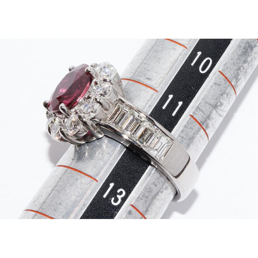 K18WG ルビー✖️ダイヤモンドリング　サイズ10号 指輪 K18WG ルビー2.180ct ダイヤ2.40ct : たかみ質店 Yahoo!店 - 通販