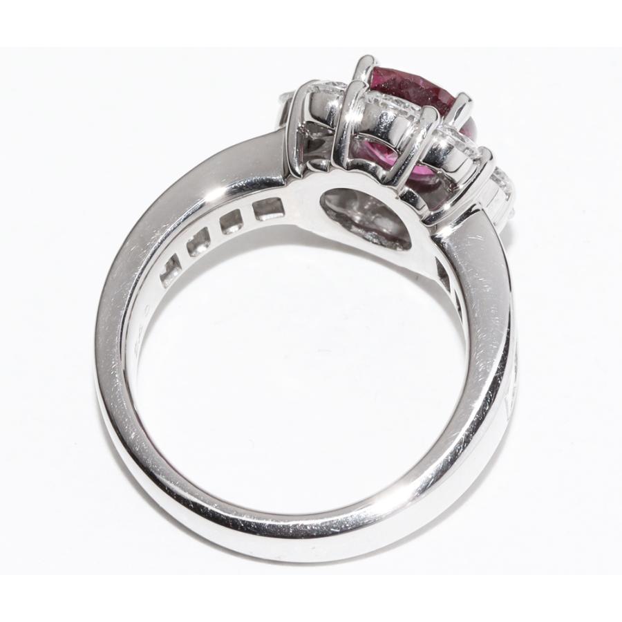 指輪 K18WG ルビー2.180ct ダイヤ2.40ct : たかみ質店 Yahoo!店 - 通販