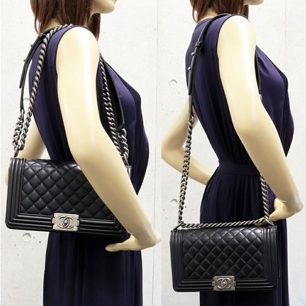 CHANEL シャネル ショルダーバッグ ボーイシャネル チェーンショルダー  