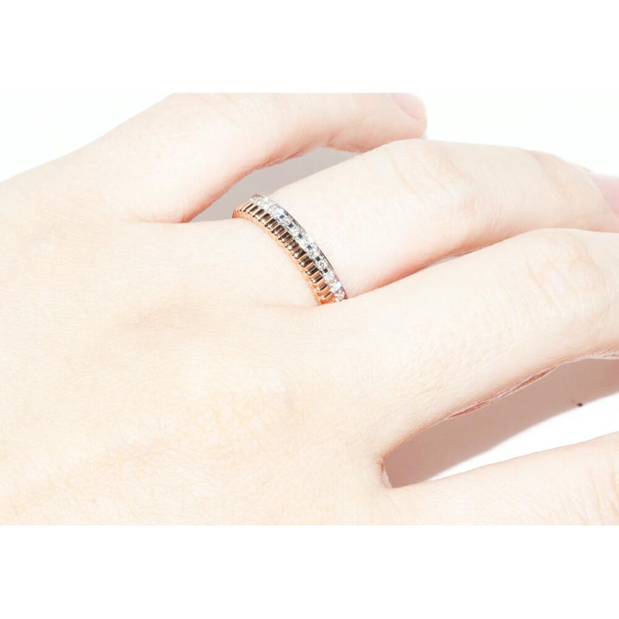 ブシュロン 指輪 K18WG K18PG ダイヤ33P(0.24ct) キャトル ブシュロン 指輪 K18WG K18PG ダイヤ33P(0.24ct) キャトル