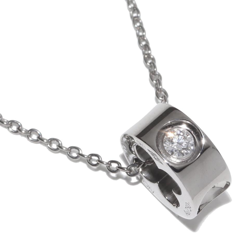 LOUIS VUITTON（ルイ・ヴィトン） ペンダントネックレス K18WG ダイヤ