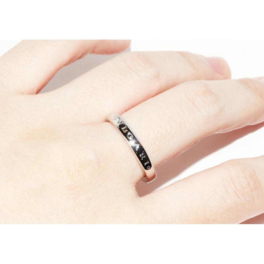 BVLGARI ブルガリ 指輪 Pt950 フェディウェディングリング BVLGARI ブルガリ 指輪 Pt950 フェディウェディングリング