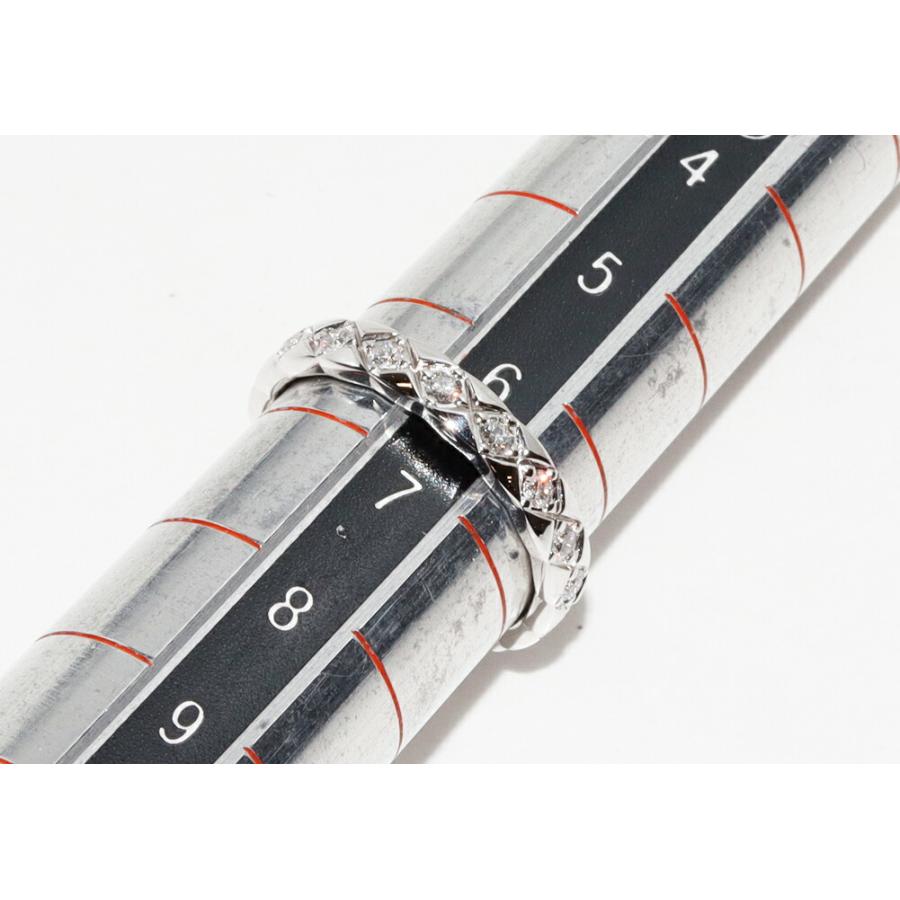 CHANEL（シャネル） 指輪 K18WG ダイヤ18P(0.34ct) ココクラッシュ