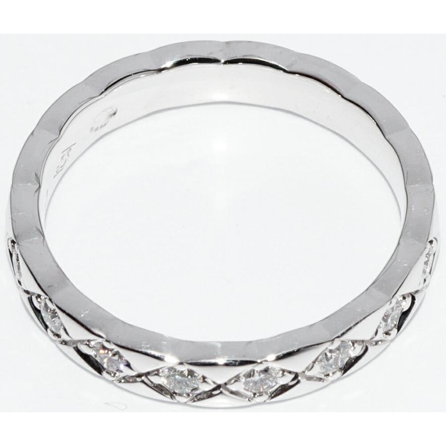 CHANEL（シャネル） 指輪 K18WG ダイヤ18P(0.34ct) ココクラッシュ