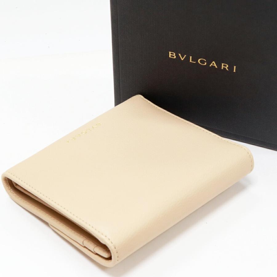 BVLGARI（ブルガリ） 二つ折り財布(小銭入れあり) モネーテ カーフ
