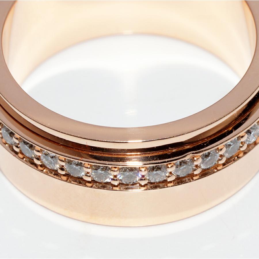 美品　ピアジェ　ポセション リング　ダイヤ　K18 PG　指輪　定価105万 PIAGET ピアジェ ポセション リング 指輪 17号 18金 K18イエロー