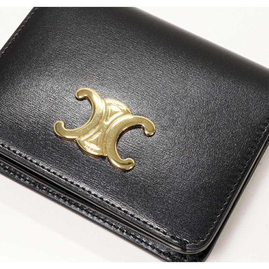 セリーヌ 二つ折り財布(小銭入れあり) トリオンフ コンパクト  