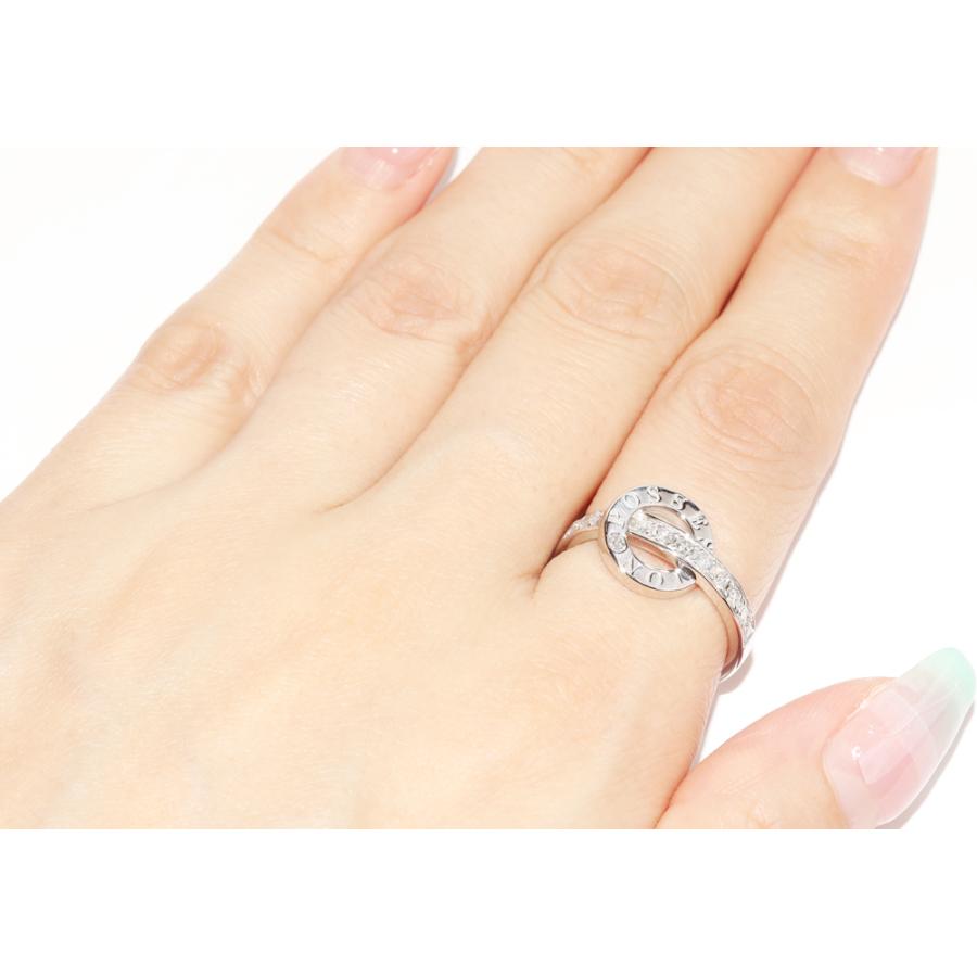 PIAGET（ピアジェ） K18WG ダイヤ12P ポセションリング #52(約12号