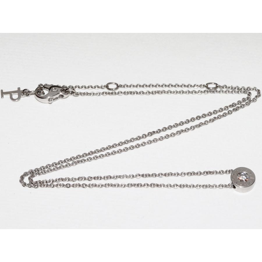 PIAGET（ピアジェ） ペンダントネックレス K18WG ダイヤ1P ポセション