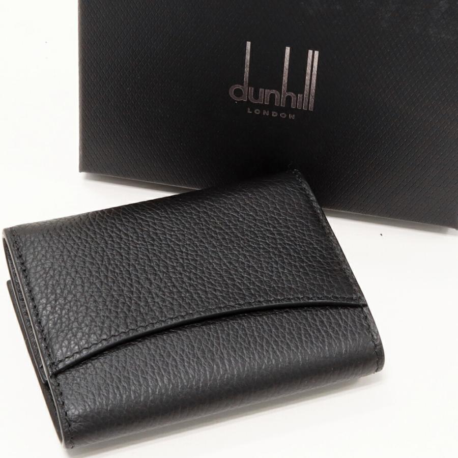 dunhill ダンヒル ケース アボリティーズ 19F2980AV001R ブラック系 レザー メンズ 新品未使用展示品 dunhill（ダンヒル） コインケース アボリティーズ カーフ 黒