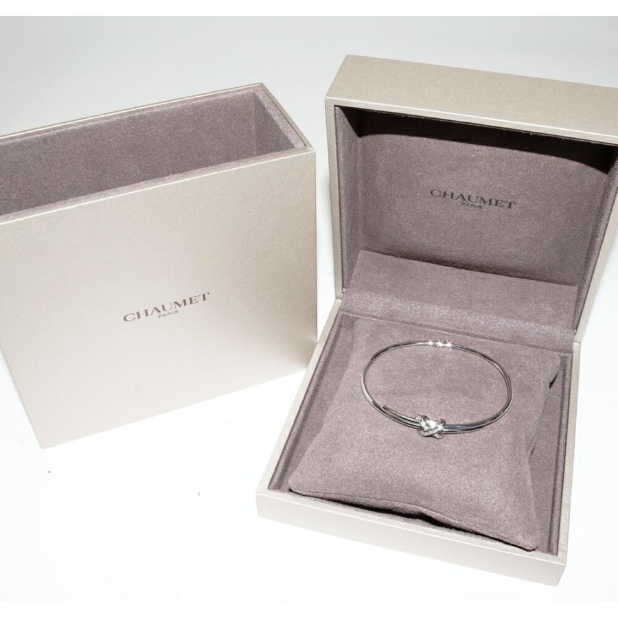 CHAUMET ショーメ ブレスレット K18WG ダイヤ10P(0.11ct